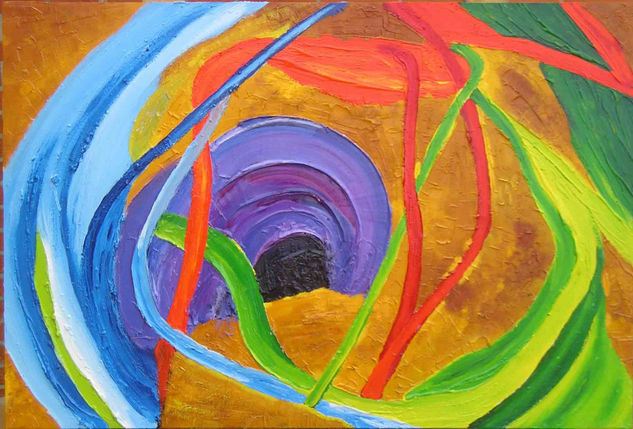 paisa07 Media Mixta Tabla Paisaje