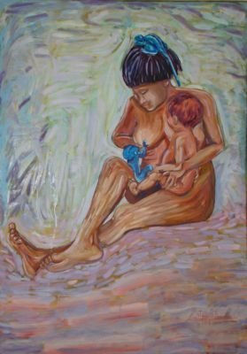 Sentir Universal Oil Canvas Figure Painting