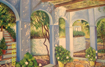 Patio interior