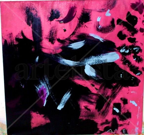 Aviones en accion, cohetes acrobatas Acrylic Panel Figure Painting