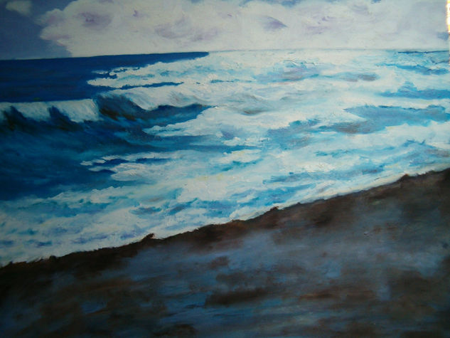 Playa encantada (Puerto Vallarta Oil Canvas Landscaping