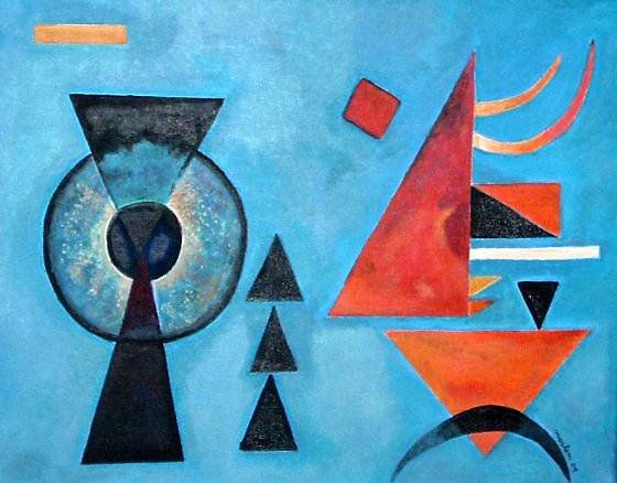 Kandinsky, Weiches Hart Acrílico Lienzo Otros