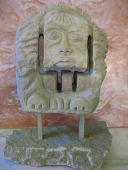 recuerdo azteca1 Piedra Figurativa