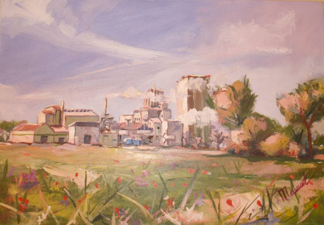 SEDA Oil Canvas Landscaping