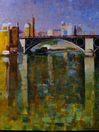 Puente Acrylic Canvas Landscaping