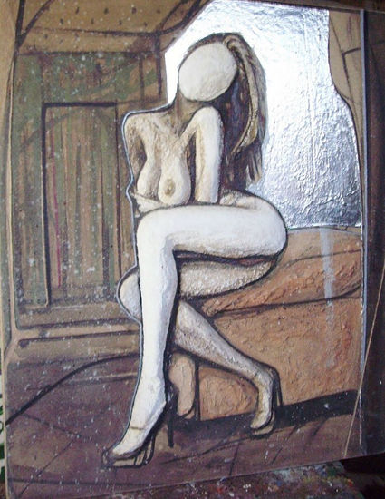 La toma Acrylic Panel Figure Painting