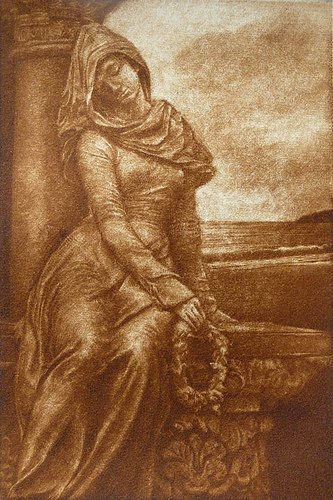 ALFONSINA Y EL MAR Mezzotint