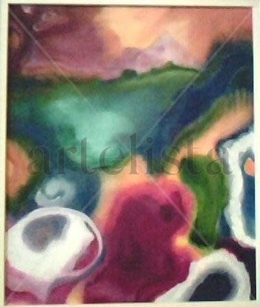 Mousse de colores Oil Canvas Landscaping