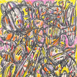 Lápices de colores con rotuladores y tinta china thumbnail 1