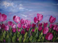 tulipanes magenta