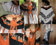 Diseño precolombino - Poncho