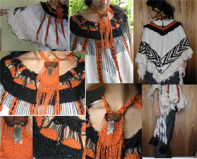 Diseño precolombino - Poncho