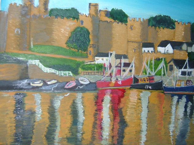 puerto de mar y castillo