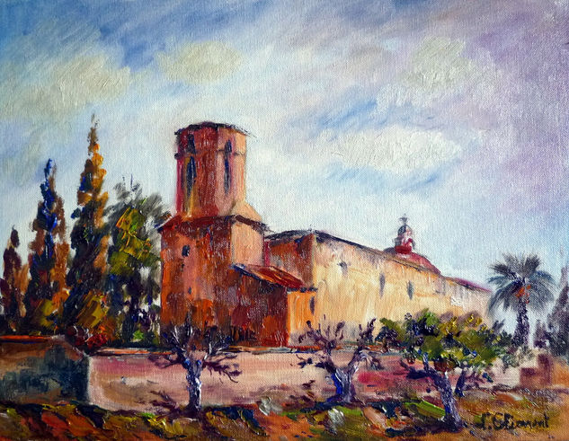 Sant Julià d'Altura Oil Panel Landscaping