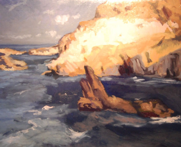 Costa Brava Oil Canvas Marine Painting