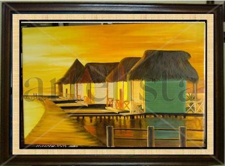 atardecer1 Oil Canvas Landscaping