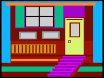 Casita de colores.