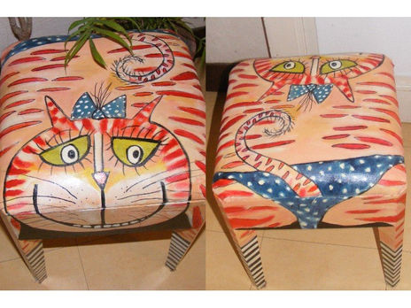 Butaca musical gato...