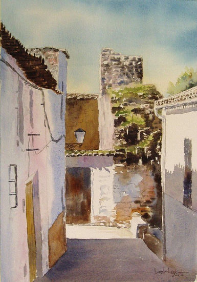 Calleja. Sabiote Watercolour Canvas Landscaping