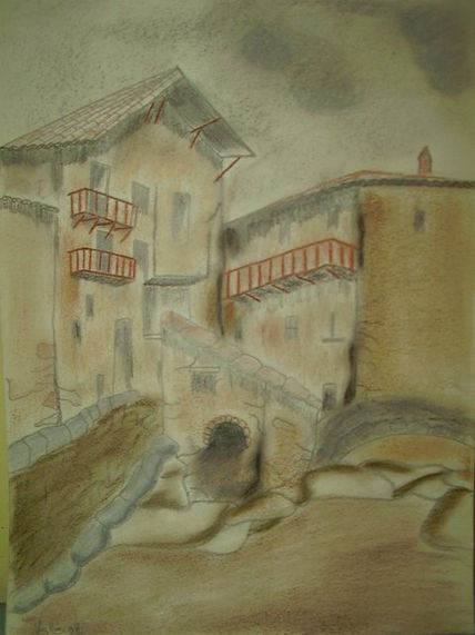 Casa de montaña.