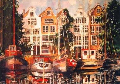 Amsterdam Watercolour Paper Landscaping