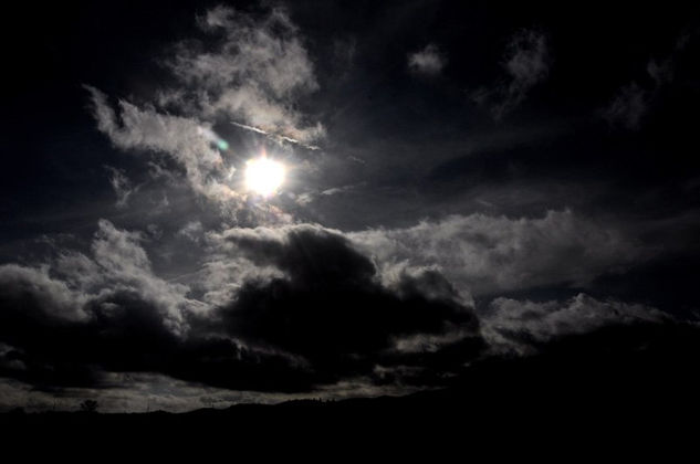 nubes Naturaleza Blanco y Negro (Digital)