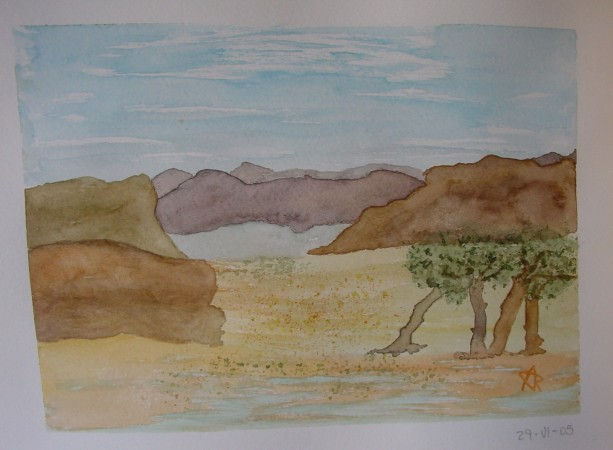 Paisaje XVI Watercolour Paper