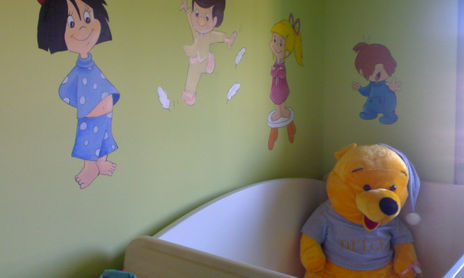 Pintura decorativa en paredes desde 100€