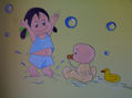 Pintura decoratiava habitación infantil