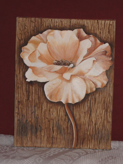 SEPIAS Oil Canvas Floral Painting