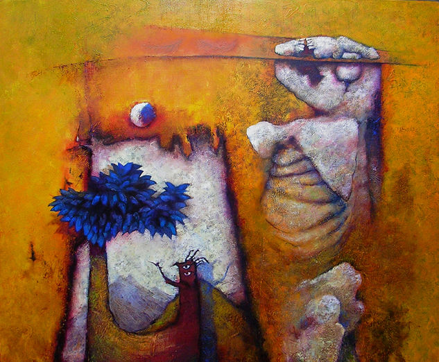 "Depauperación" Oil Canvas Others