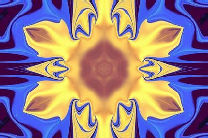 Azul y oro