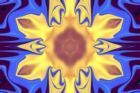 Azul y oro