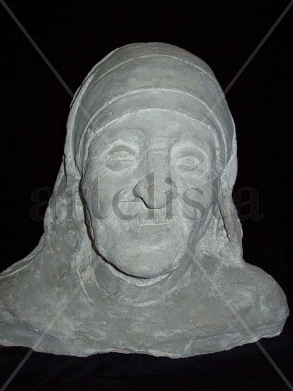 MADRE TERESA DE CALCUTA Cerámica Figurativa