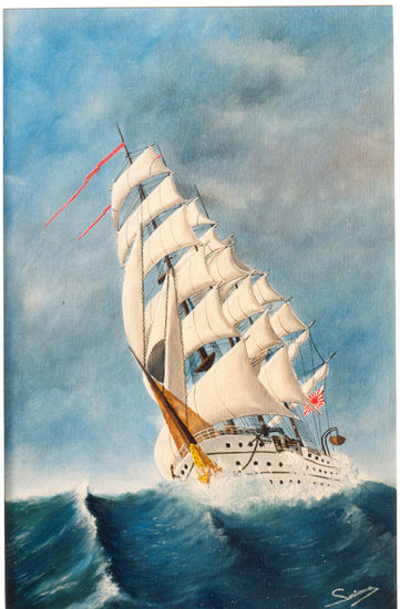 Nippon Maru Oil Canvas