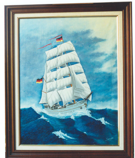 Gorkch-Fock Oil Canvas