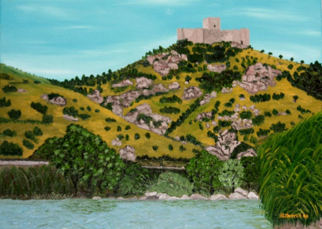 CASTELO BELVER Oil Canvas Landscaping