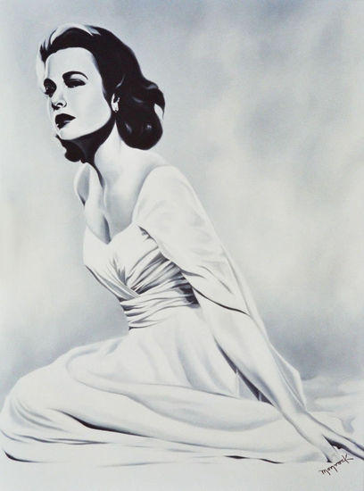 Grace  Kelly ''Princess Of Monaco'' Oil Canvas Portrait