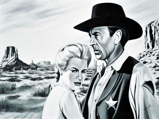 Grace Kelly and Gary Cooper ''High Noon''