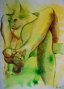 Desnudo verde 2