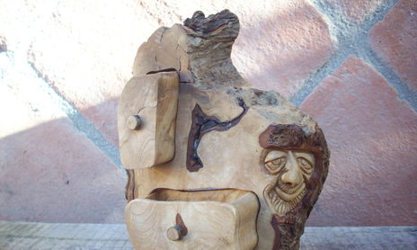 Joyeros rústicos de olivo.