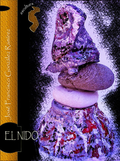 EL NIDO serie pictoescultura 