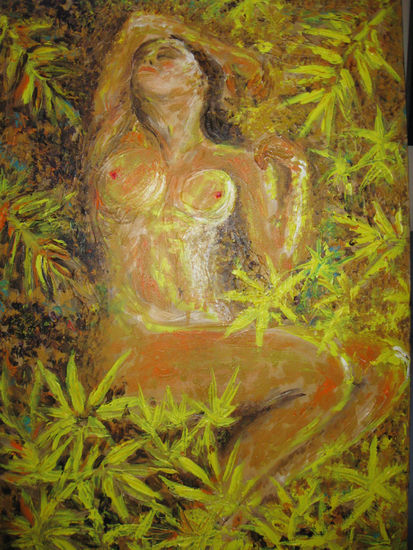 Resolana Acrylic Canvas Figure Painting