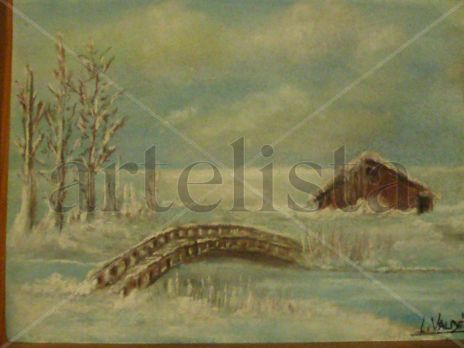 Casita en invierno