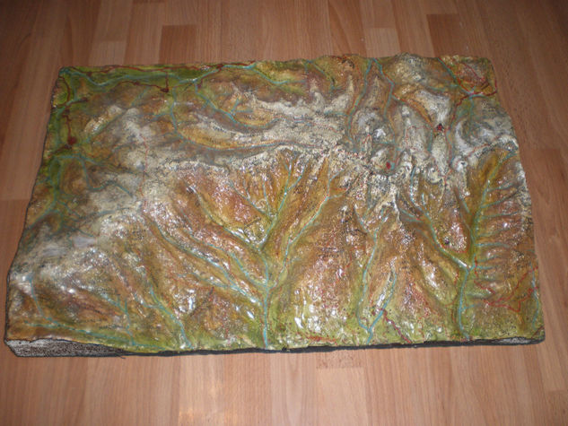 Maqueta Sierra de Gredos 1:50000 