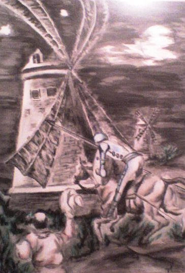 El Quijote camino...