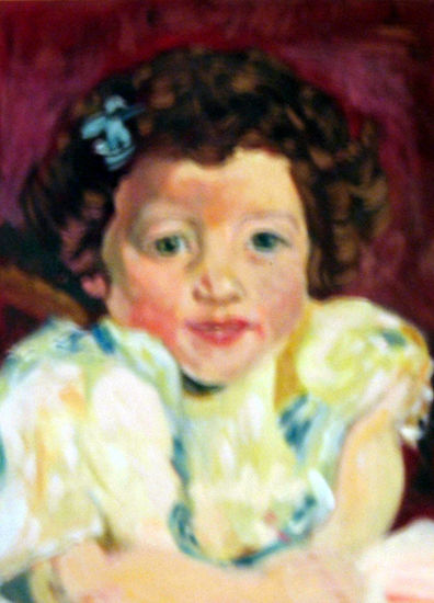 niña copia de sorolla Óleo Lienzo Retrato