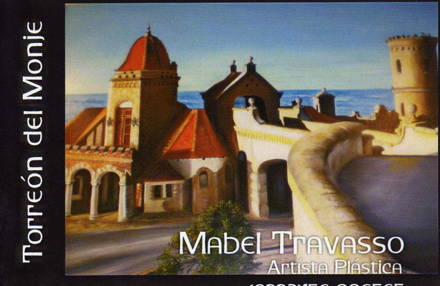 Torreon del Monje Mar del Plata Oil Canvas Landscaping