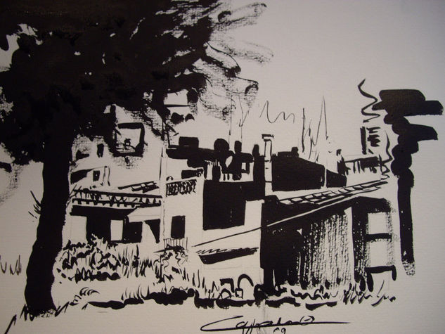 Por Andalucia.. Ink Paper Landscaping