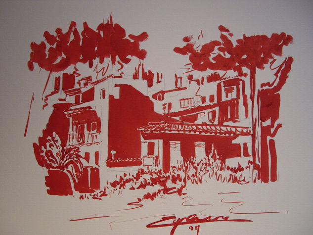 Por Andalucia.. Ink Paper Landscaping